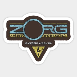 Zorg Industries - Vintage Sticker